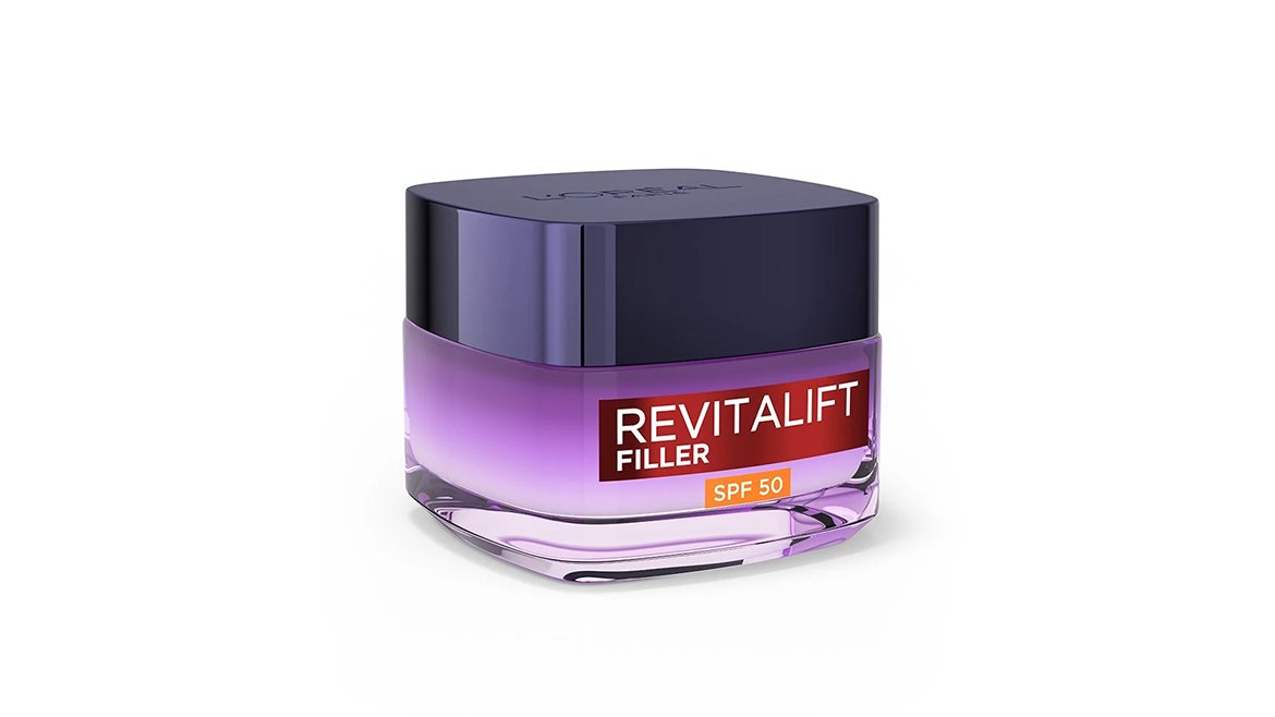 Nawilżający krem do twarzy SPF50 Revitalif Filler